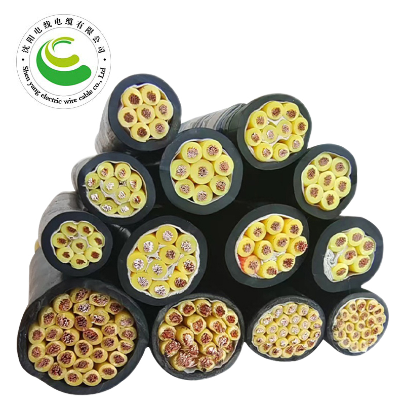 20芯  ZR-YJV 20*0.5mm?--20*2.5mm? 铜芯聚氯乙烯绝缘聚乙烯护套节造软电缆  铜芯电缆